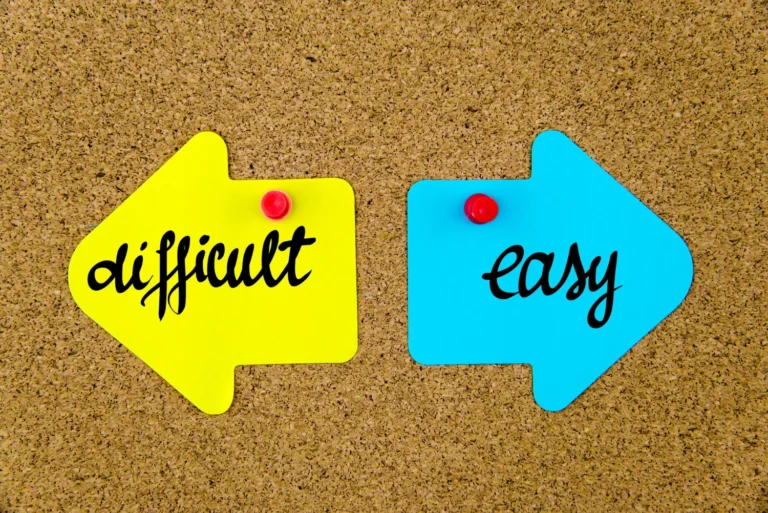 Motivational lifestyle concept — strength comes from choosing difficult paths